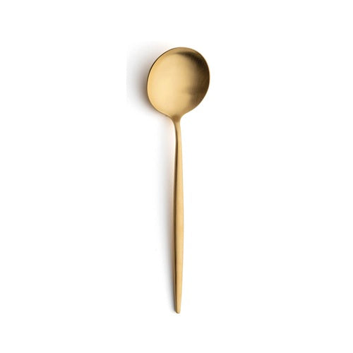 Cutipol Moon  ディナースプーン マットゴールド ※Outlet品