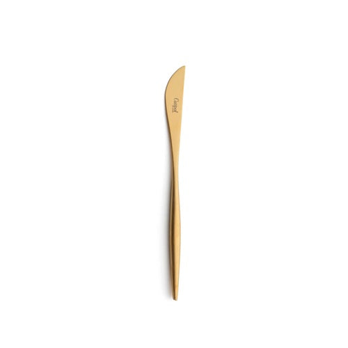 Cutipol Moon  デザートナイフ マットゴールド ※Outlet品